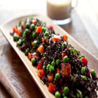 Quinoa, Pea and Black Bean Salad With Cumin Vinaigrette image