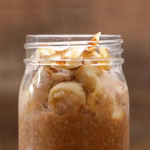Banana Almond Oatmeal Recipe by Tasty image