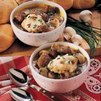 Stew with Confetti Dumplings_image