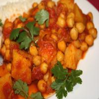 Chickpea Curry (Vegan -Pressure Cooker) image