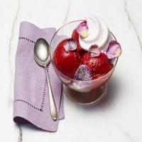 Sorbet with Candied Flowers_image