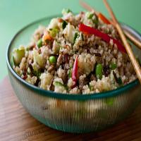 Quinoa and Wild Rice Salad With Ginger Sesame Dressing image
