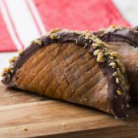 Chocolate-Dipped Ice Cream Tacos Recipe by Tasty image