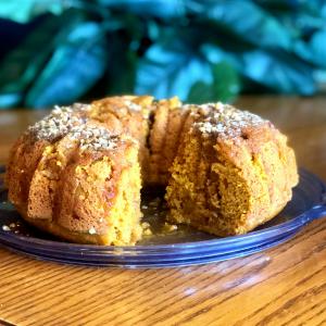 Pumpkin Bundt® Cake with Rum Glaze_image