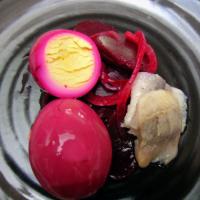 Pickled Eggs, Beets and Onions image