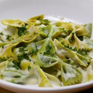 Two-toned Farfalle By Salty Seattle Recipe by Tasty_image