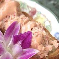 Open Faced Crab Salad Sandwich_image