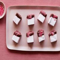 Chocolate-Covered Strawberry Marshmallows image