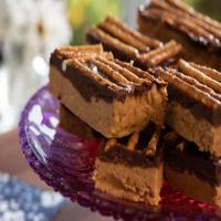No-Bake Peanut Butter, Chocolate and Pretzel Bars_image