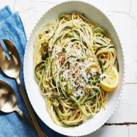 Lemony Spaghetti and Zucchini image