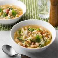 White Bean and Escarole Soup image