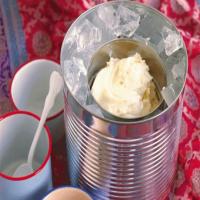 Homemade Ice Cream in a Coffee Can image