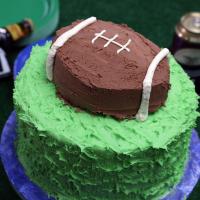 Smart Cookie Football Cake image