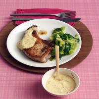 Apricot-Mustard Sauce with Pork Chops image