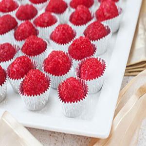 Coconut and Strawberry Treats image