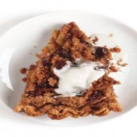 Cinnamon Apple Pie with Raisins and Crumb Topping image