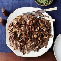 Braised Beef Brisket with Onions, Mushrooms, and Balsamic_image