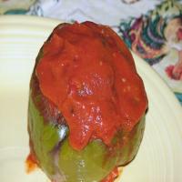 Stuffed Green Bell Peppers_image