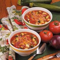Zucchini Tomato Soup image