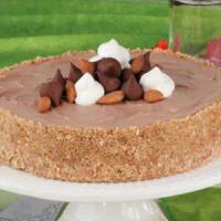 Chocolaty Almond Cheesecake_image