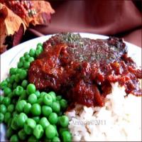 Crock Pot Beef Round Braised With Tomato & Herbs_image