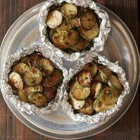 Zucchini Foil Packets image