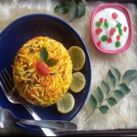 Carrot Lemon Rice Recipe_image