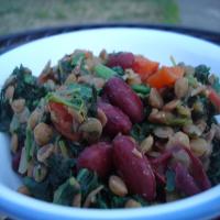 Kidney Bean and Spinach Curry image