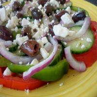 Horiatiki (Greek Villagers Salad) image