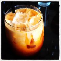 Traditional Thai Iced Tea With Star Anise image