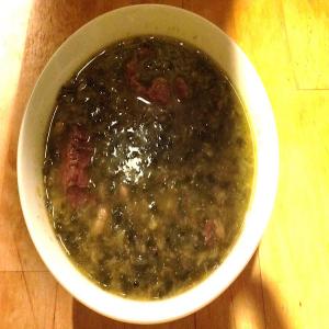 Dee's Kale soup with beef shanks_image
