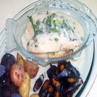 Baked Tilapia With White Wine and Herbs image