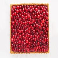 Nut-Crusted Cranberry Tart_image