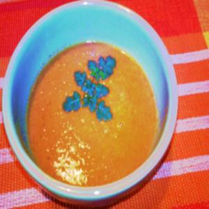 Carrot and Coriander Soup image