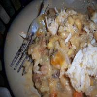 Crockpot Chicken, Veggies & Stuffing_image