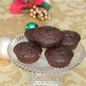 Cappuccino Muffins with Chocolate and Cranberries_image