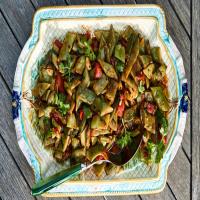 Braised Green Beans with Tomatoes and Cilantro image