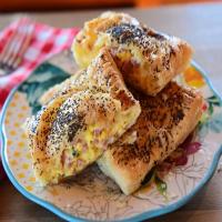 Cheesy Ham & Egg Hand Pies image