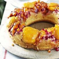 Peach & redcurrant sour cream ring_image