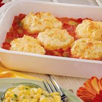Biscuit-Topped Tomato Casserole image