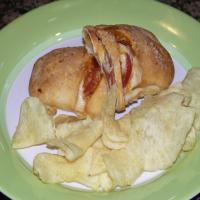 Pepperoni and Cheese Rolls (Made With Pizza Dough) image