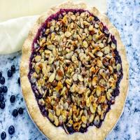 Blueberry Goat Cheese Pie image