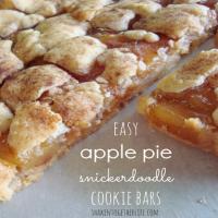 Apple Pie Snickerdoodle Cookie Bars Recipe - (4.2/5)_image