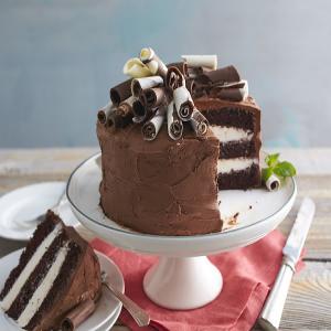 Chocolate-Mint Whipped Cream Cake Recipe_image