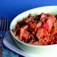 Spanish Rice With Ham image