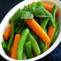 Carrots With Sugar Snap Peas image