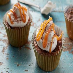 Salted Caramel Macchiato Brownie Cups_image