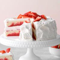 Strawberry Poke Cake image