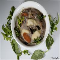 Creamy Mushroom, Barley and Lima Bean Soup_image