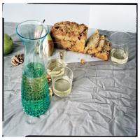 Bacon Cheddar Quick Bread with Dried Pears image